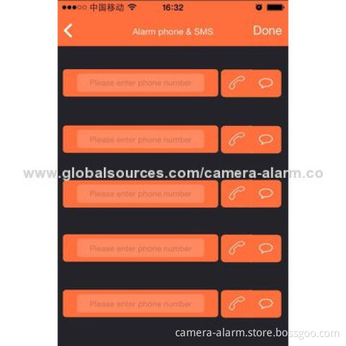 Multi-function Intelligent GSM Alarm Control Panel, Easy to Operate Contact ID, 16 Zones, SMS APP